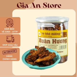Khô bò khô miếng loại 1, thịt bò khô miếng que vị truyền thống Xuân Hương siêu ngon 120g