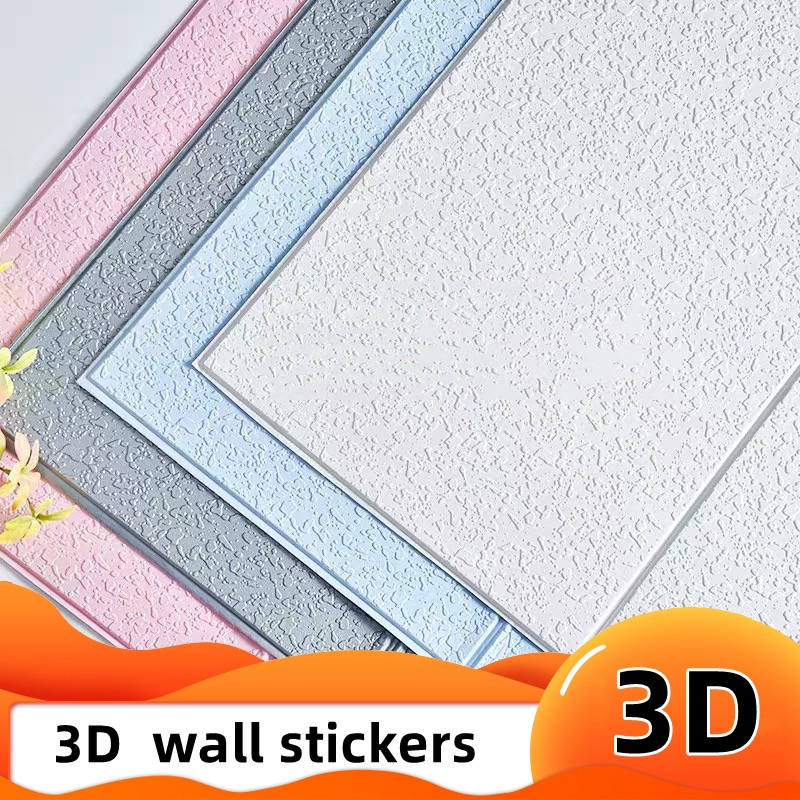 Giấy Dán Tường 3D Tự Dính Chống Thấm Nước Cách Âm Trang Trí Phòng Khách / Phòng Ngủ