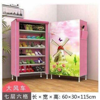 Tủ giày 3D 6 tầng