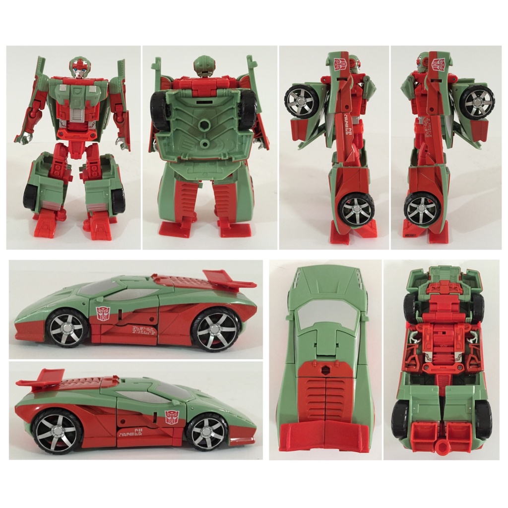 🔰 Bộ 2 Robot 14cm lắp ráp thành 2 mẫu SIÊU XE khác nhau - Transformers Combiner Wars
