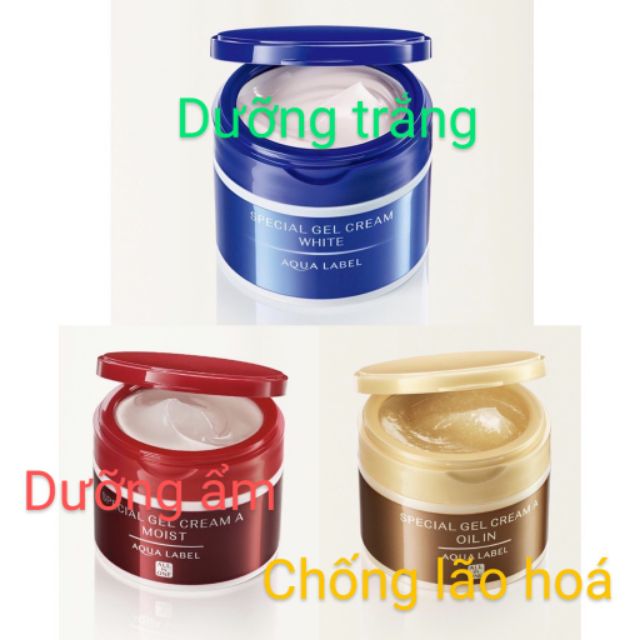 Có quà tặng kèm>kem shiseido aqualabel 5 in 1