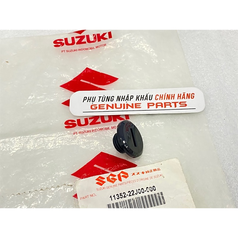 Ốc nắp mâm lửa SATRIA FI, RAIDER FI, GSX, BANDIT chính hãng Suzuki Indo 11352-22J00-000 / 09259-36031-000
