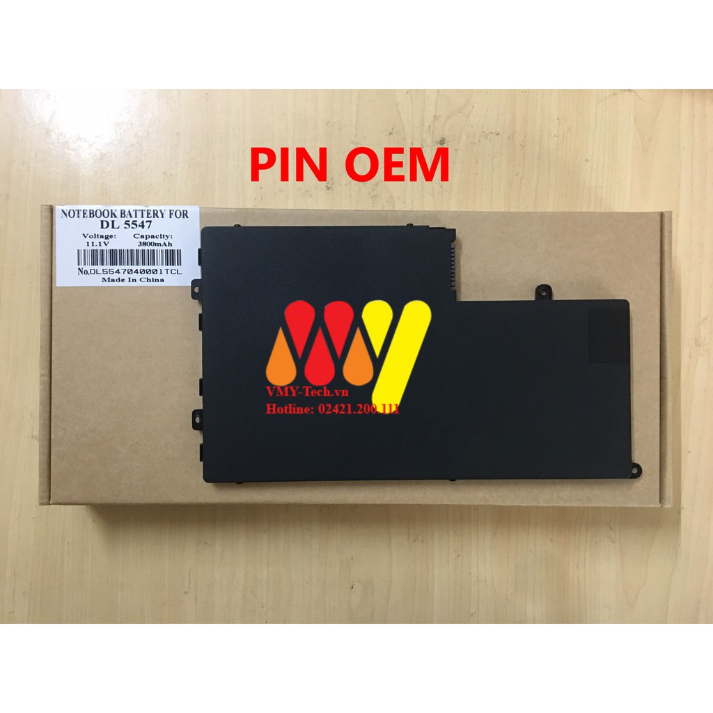 Pin laptop Dell Inspiron 14- 5442 5447 5448 TRHFF (ZIN)- 3 CELL