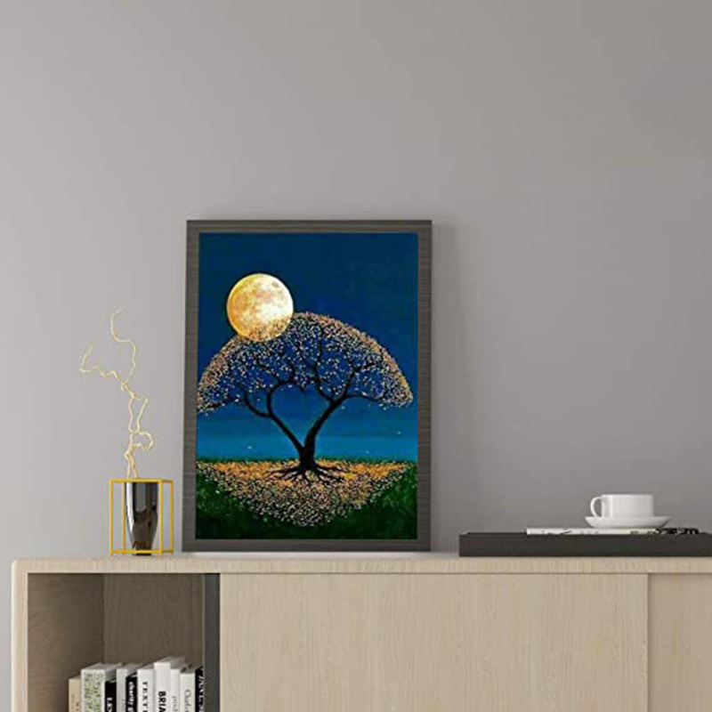 Tranh Đính Đá 30x40cm Trang Trí Phòng Khách / Phòng Ngủ Jp6