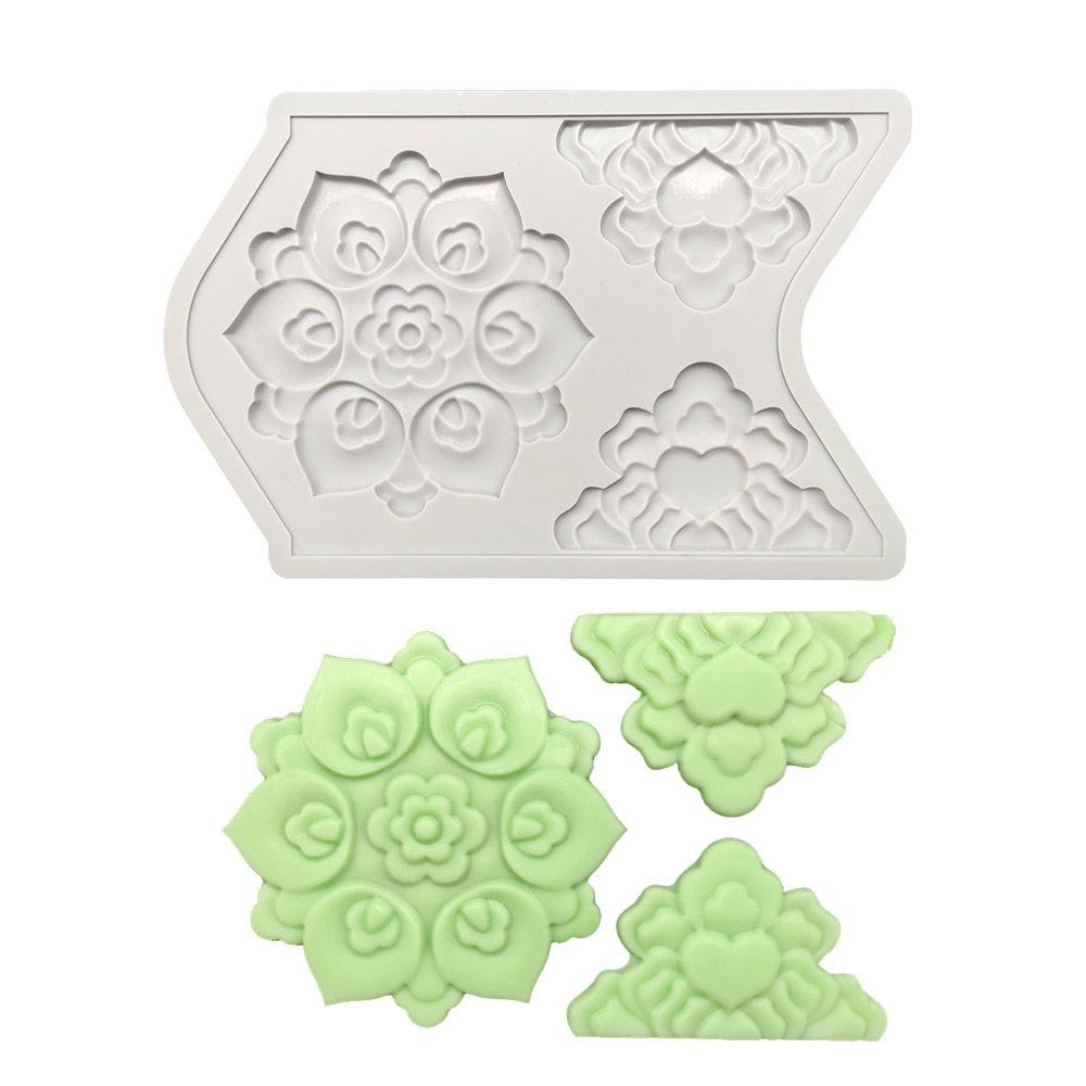 YNATURAL Khuôn Silicon Làm Kẹo Đường Trang Trí Bánh