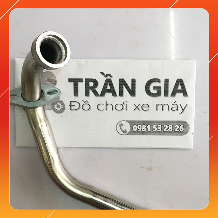 Cổ pô exciter 2010 cổ bô ex 2010 inox size 27