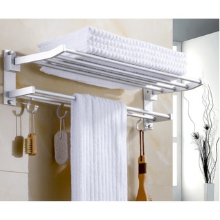 Kệ 2 tầng treo khăn bắt ốc vít
