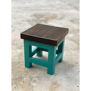 Ghế gỗ - Đôn ghế gỗ thông phong cách vintage