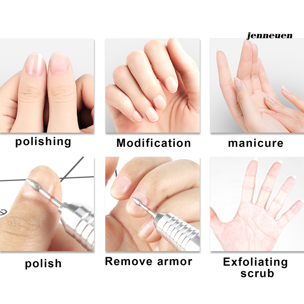 [Hàng mới về] Mũi mài đánh bóng làm móng nghệ thuật cho máy mài móng điện tiện dụng