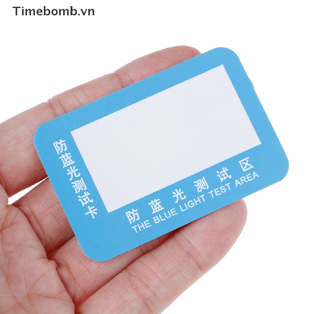 Bộ 10 Dụng Cụ Kiểm Tra Kính Phân Cực Màu Xanh Dương Có Thể Tá