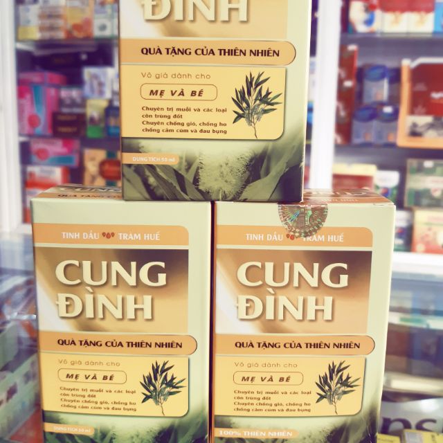 ✅ DẦU TRÀM CUNG ĐÌNH 50ml