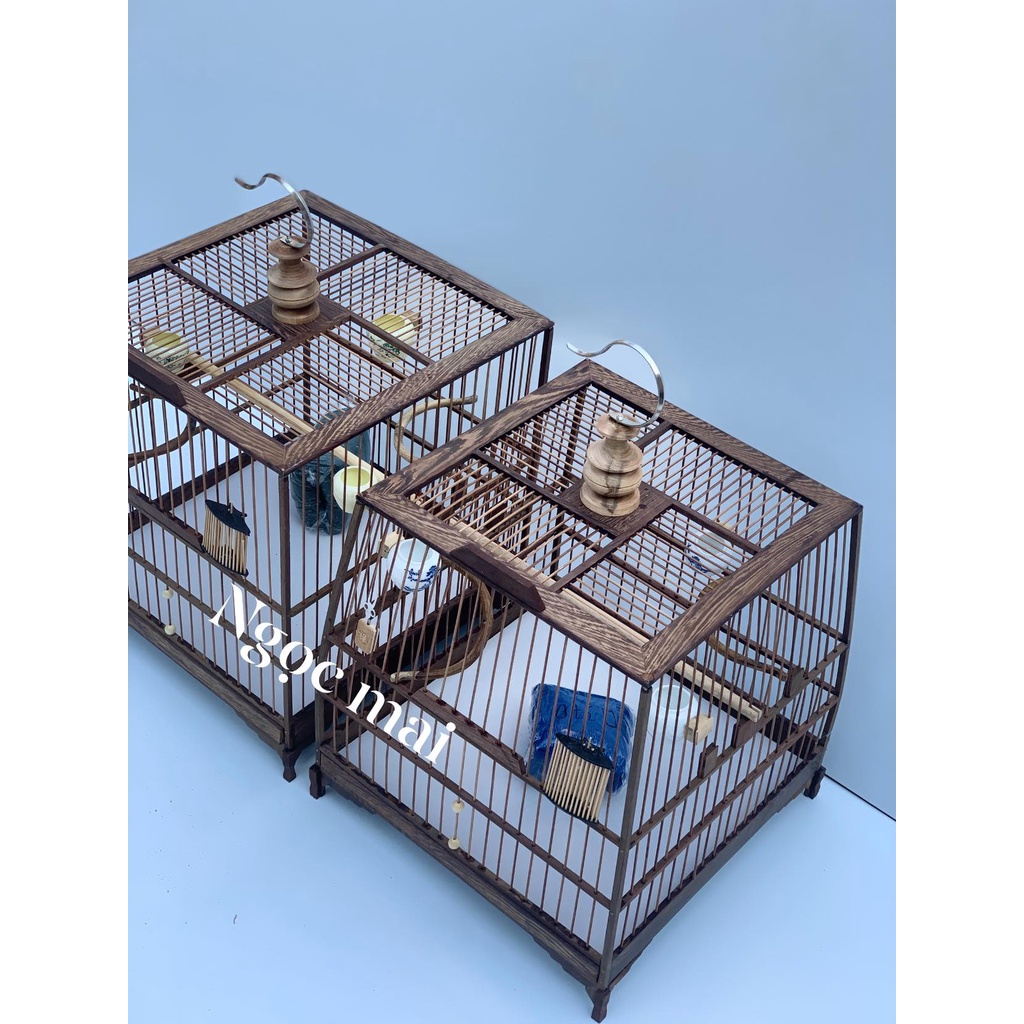 KHUNG LỒNG CHIM MUN ĐUÔI CÔNG CHÀO MÀO VÂN ĐẸP CHẮC CHẮN GIÁ RẺ TỰ RÁP SIÊU DỄ