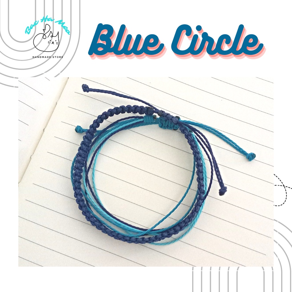 Set vòng waterproof - Blue Circle  - BacHaMeo Store