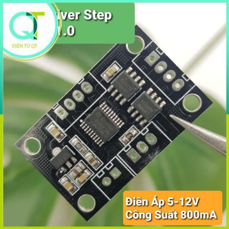 Mạch Driver Step Motor V1.0, Điều Khiển Động Cơ Bước