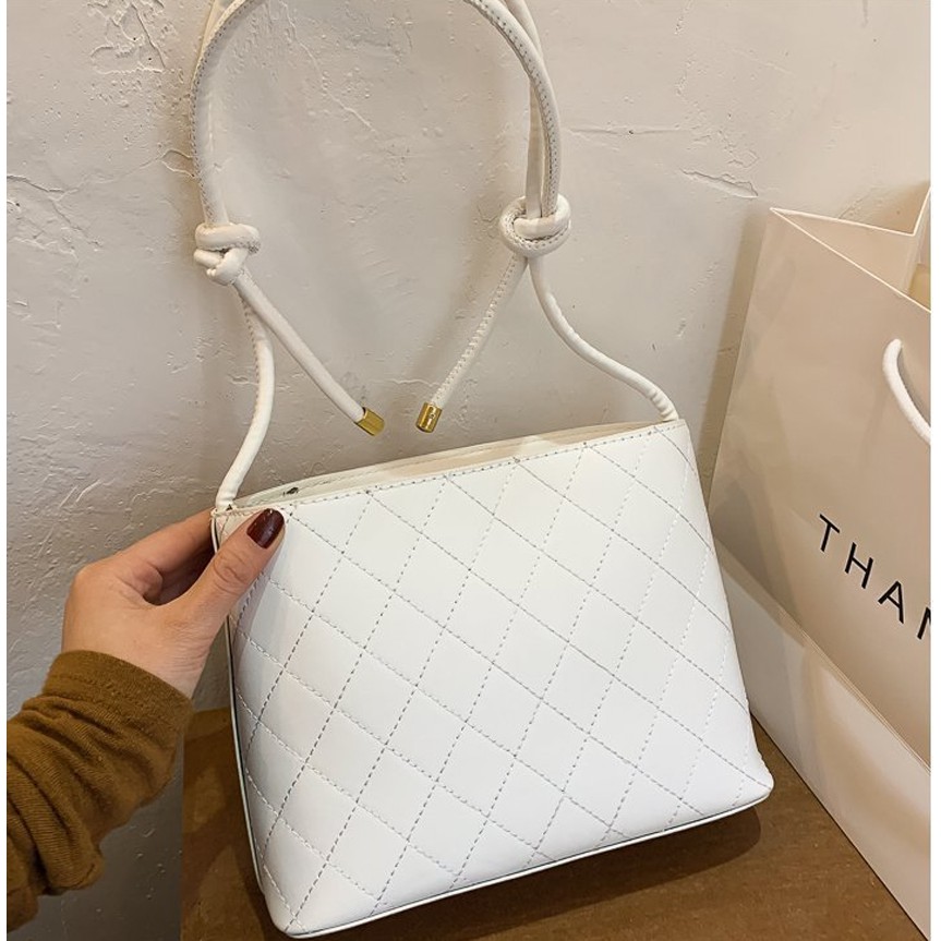 TÚI ĐEO CHÉO NỮ, TÚI DA TRẦN TRÁM DÂY BUỘC THỜI TRANG HÀN QUỐC BH 495 | BigBuy360 - bigbuy360.vn