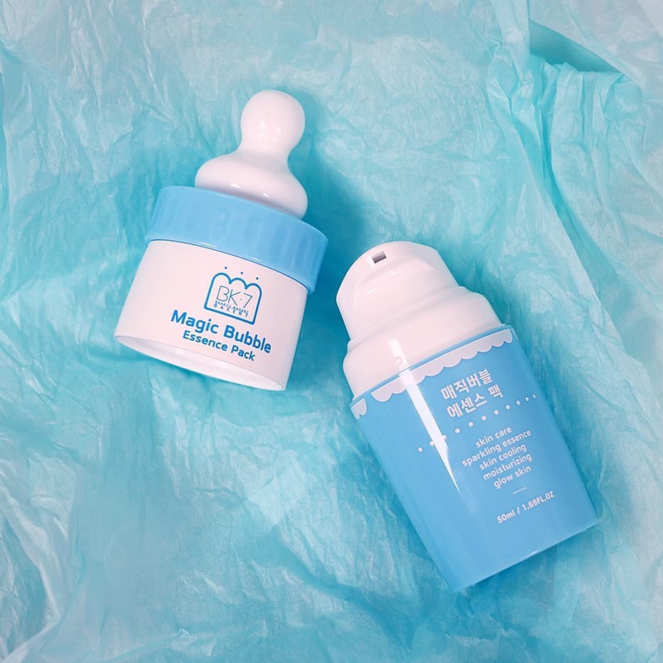 Mặt Nạ Sủi Bọt ❤️FREESHIP❤️ Magic Bubble Essence Pack – Nhập khẩu chính hãng Ashe7 Hàn Quốc – chiết xuất tự nhiên