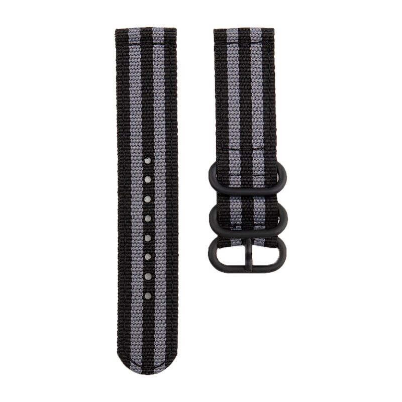 Dây Đeo Nylon 18 20 22mm Cho Đồng Hồ Garmin Vivoactive 4 4s Forerunner 245 645 Vivoactive 3