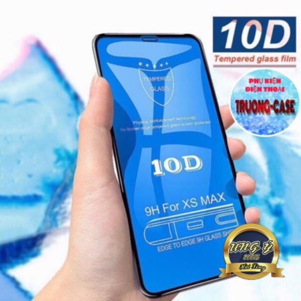 (FREE SHIP ĐƠN TỪ 50K) 💎CƯỜNG LỰC 10D FULL MÀN SIÊU CỨNG,SIÊU BỀN. (IPHONE 6G--X MAX 💎💎)