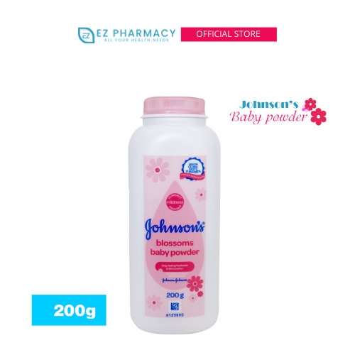 Phấn Rôm Hồng Johnson's Baby - Blossoms baby powder 100g - 200g