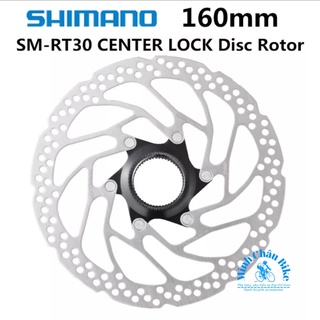 Đĩa phanh xe đạp Shimano SM-RT30 160mm Center Lock