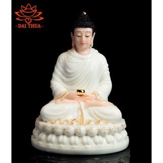 Tượng Phật Bổn Sư Thích Ca Mâu Ni Bột Đá Xanh ,Trắng Cao Cấp-phatgiaodaithua