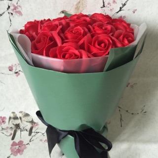 Combo 4 3 bó hoa 19b hồng, hoa sáp hương thơm dịu nhẹ, bông 5 cánh dày đẹp, bền màu.