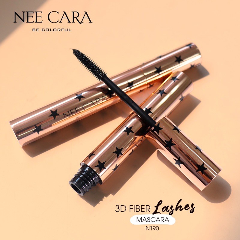 Mascara Bán Chạy Hàng Đầu Nee Cara 3D Fiber Lashes Mascara N190