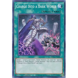 Thẻ bài Yugioh - TCG - Charge Into a Dark World / MP21-EN206'