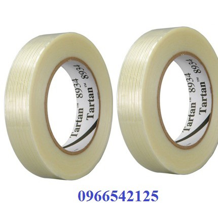 BĂNG KEO SỢI THỦY TINH 3M 8934 FILAMENT TAPE (48mm x 55m)