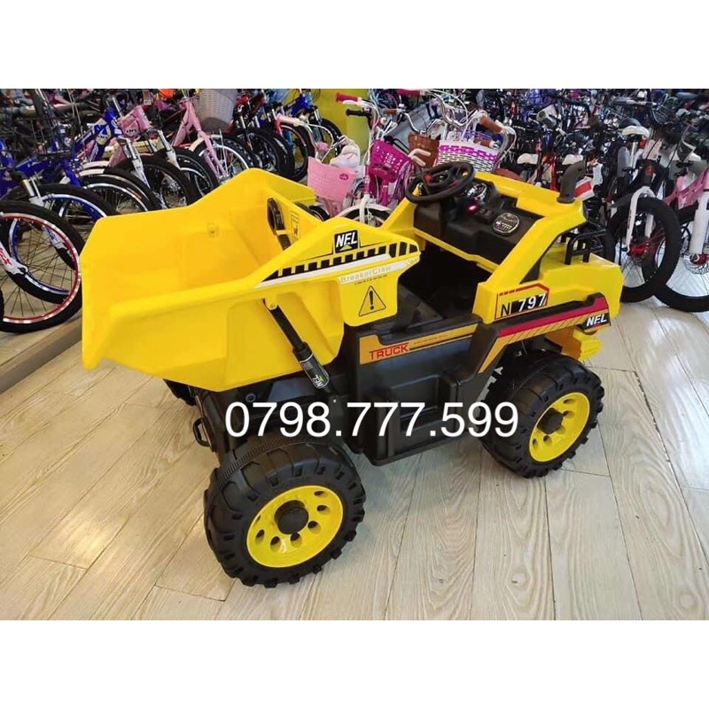 Xe ô tô điện trẻ em Nel truck 797 Xe Ben