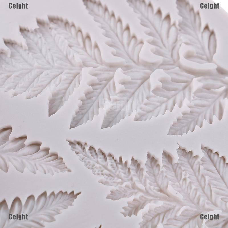 Khuôn Silicone Tạo Hình Chiếc Lá Trang Trí Bánh