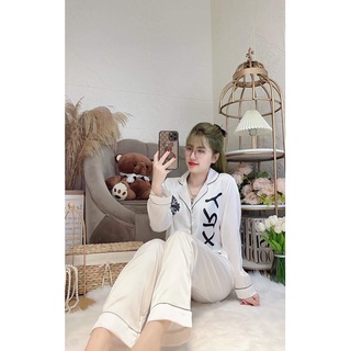 ĐỒ NGỦ LỤA VIP BỘ ĐỒ MANGO Dài Tay
