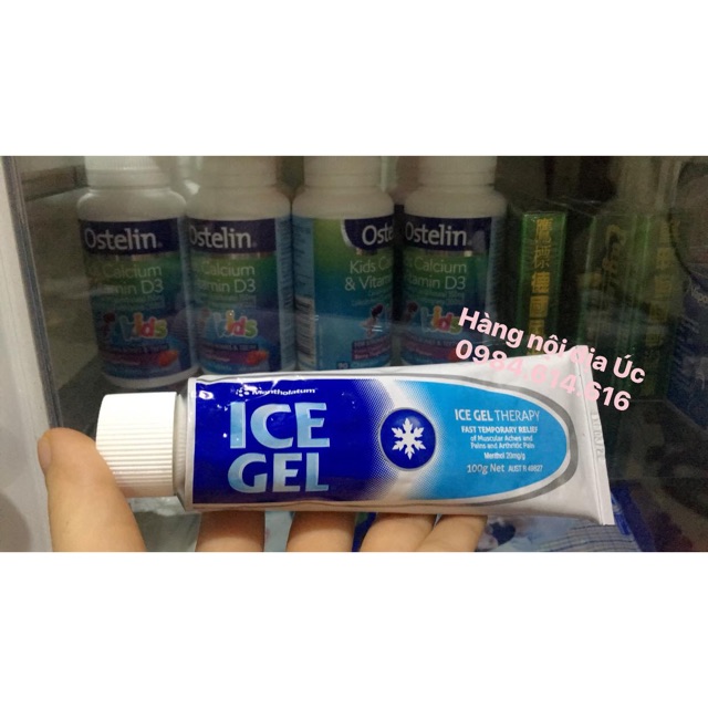 Dầu xoa bóp lạnh- Ice gel- úc