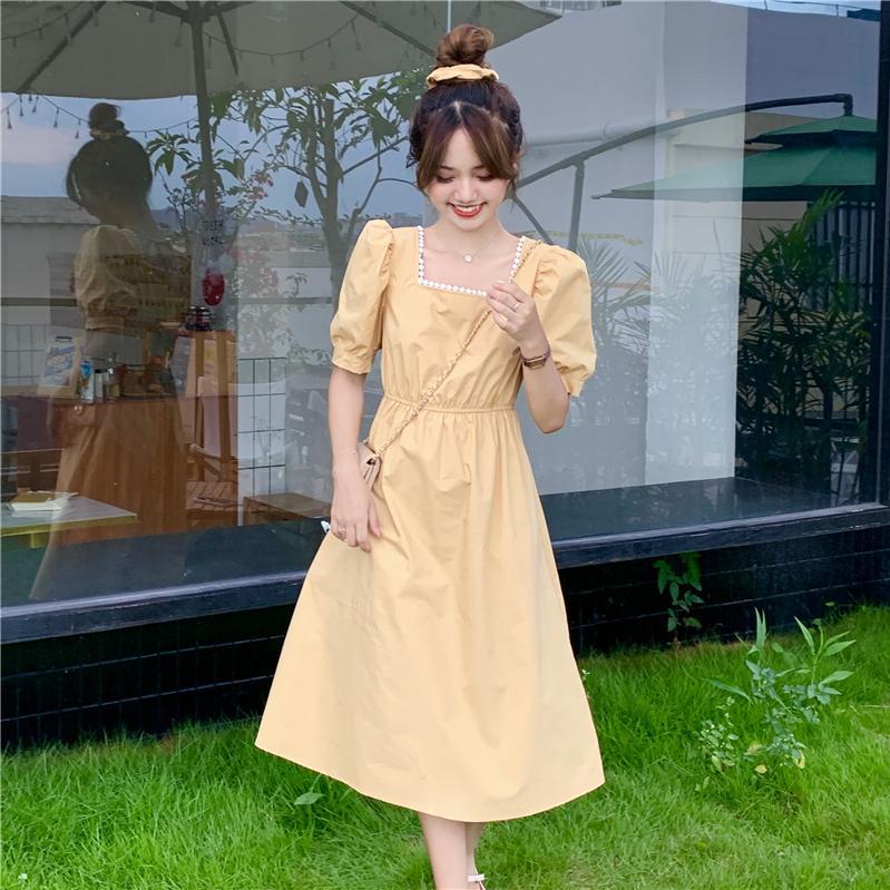 Váy Nữ Cổ Vuông Quyến Rũ 30k 99k 245 10%