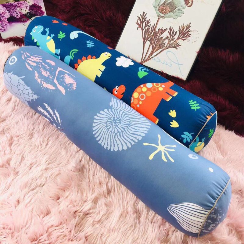 vỏ gối ôm người lớn vải cotton Hàn Quốc - kích thước 35cmx100cm