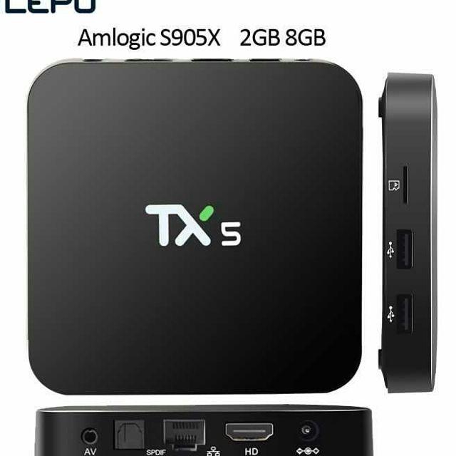 [Hàng nhập khẩu] Android Box TV TX5 Mini S905W RAM 1G Android 7.1 mới nhất 2018 Nâng cấp TV thường thành Smart TV