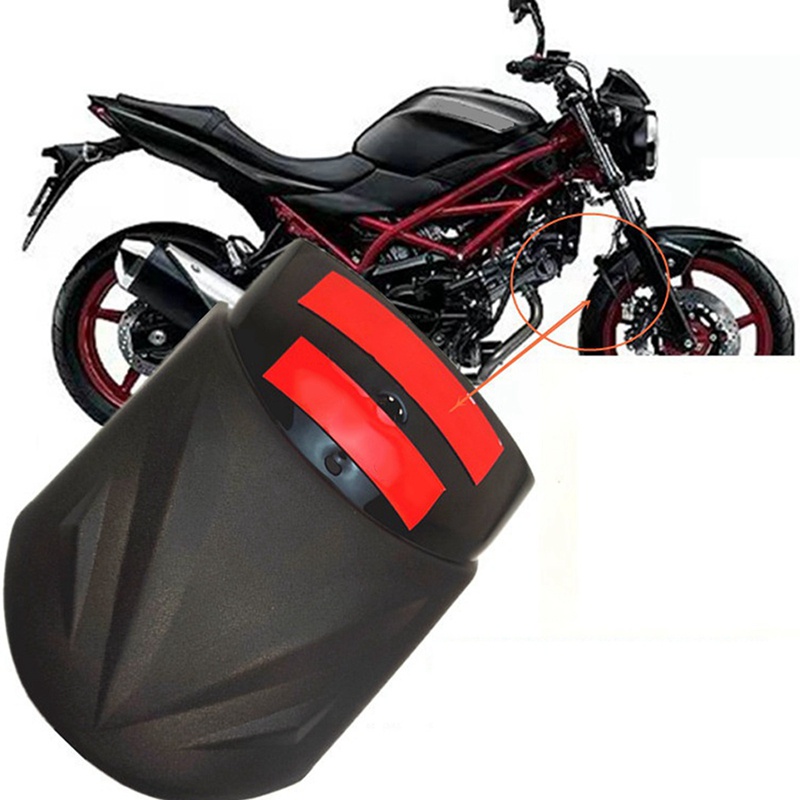 FENDER Tấm Chắn Bùn Mở Rộng Bằng Nhựa ABS Cho Xe Mô Tô Suzuki SV650 SV650X ABS 2019-2022 SV 650 650X