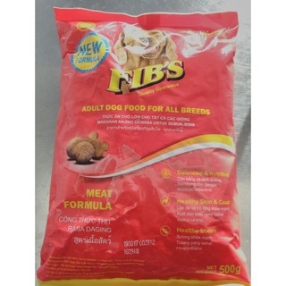 combo 7 gói Fibs 400g thức ăn vị bò chó lớn