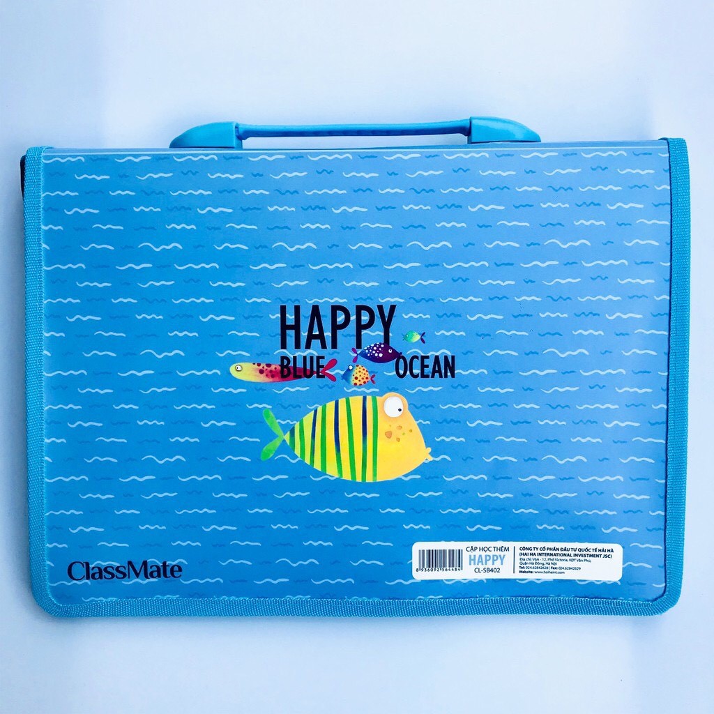 Cặp học thêm Happy CL-SB402 hình hải dương thú vị