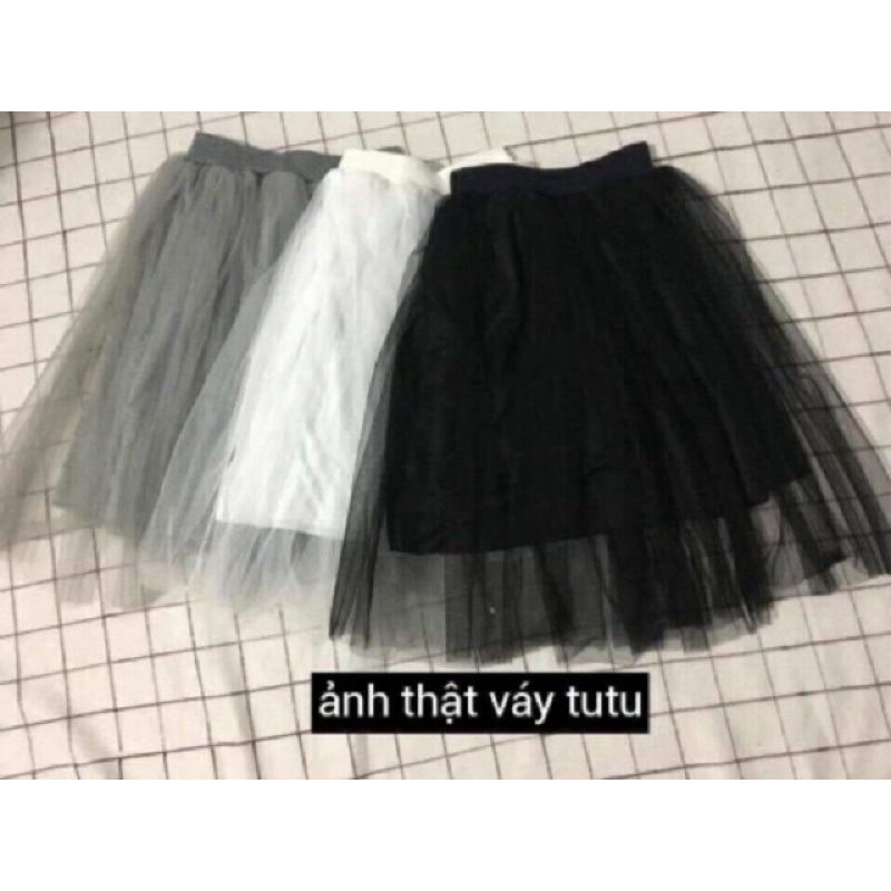 CHÂN VÁY CÔNG CHÚA TUTU ULZZANG ĐỦ MÀU KÈM HÌNH THÂTH