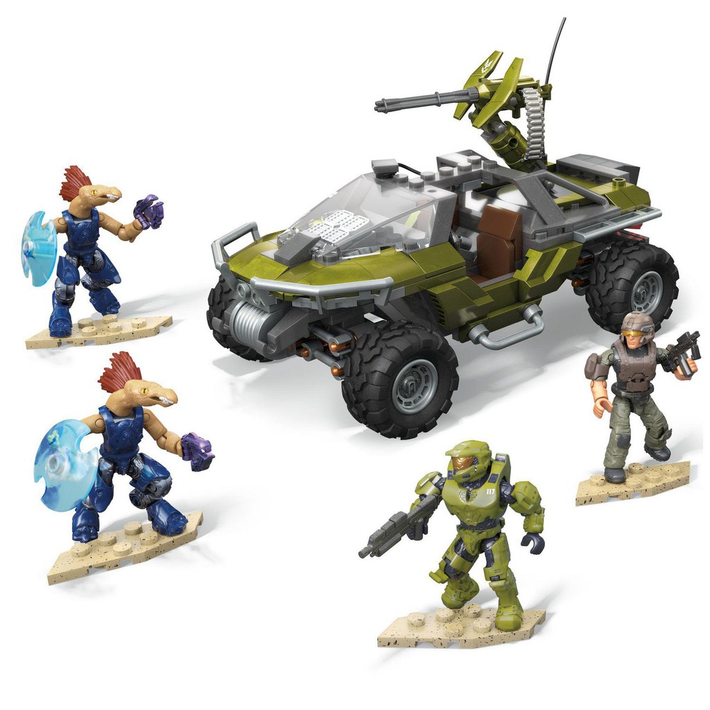 Mega construx halo infinite vehicle - warthog rally - ảnh sản phẩm 2