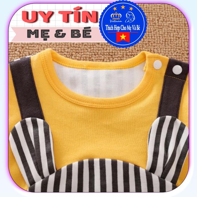 BodySuit giáng sinh noel cho bé,áo liền thân chuột vàng cho bé gái và bé trai vô cùng phong cách ngộ nghĩnh(2208),Aiueo.