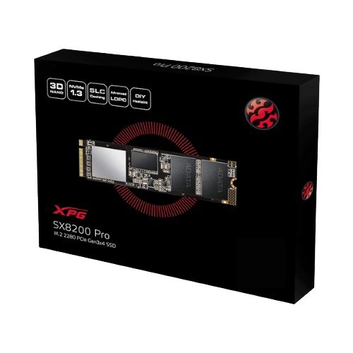 Ổ cứng SSD ADATA XPG SX8200 256GB PCIe Gen3x4 M.2 2280