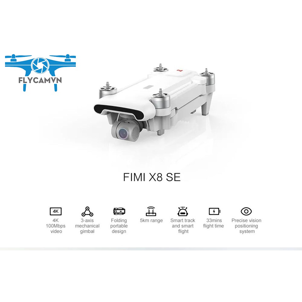 [Bộ 2 pin] Flycam Xiaomi Fimi X8 SE