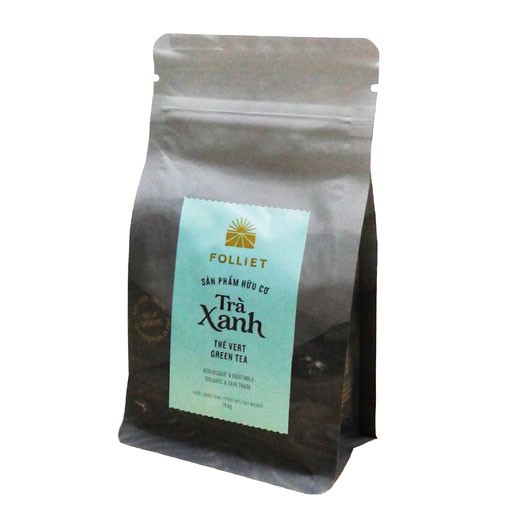 Trà Xanh Hữu Cơ Organic Folliet 100g