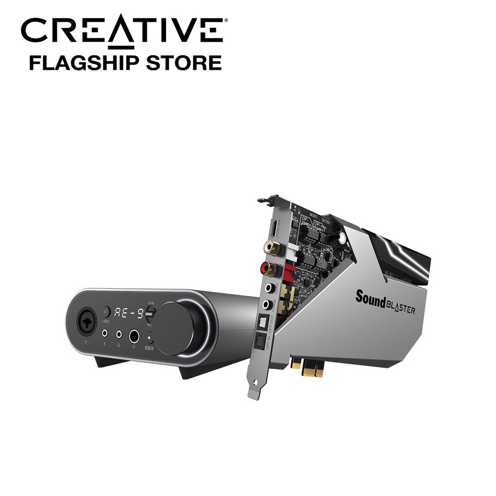 Bộ Giải Mã Âm Thanh Creative SoundCard BlasterX AE-9 - Hàng Chính Hãng