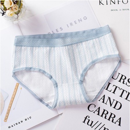 [Mã WAINCUR giảm 15% đơn 99k] Quần lót nữ Cotton siêu đẹp Kẻ Caro Cạp Ren QL34 | BigBuy360 - bigbuy360.vn