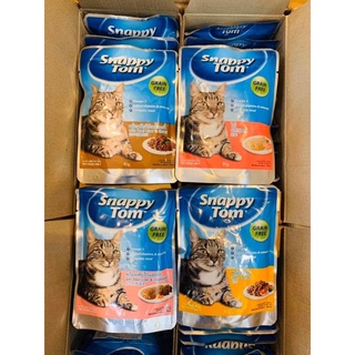 Pate snappy tom gói 85g pate cho mèo mix vị