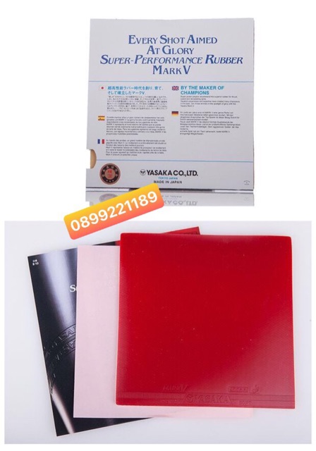 Mặt vợt bóng bàn Yasaka MARK V