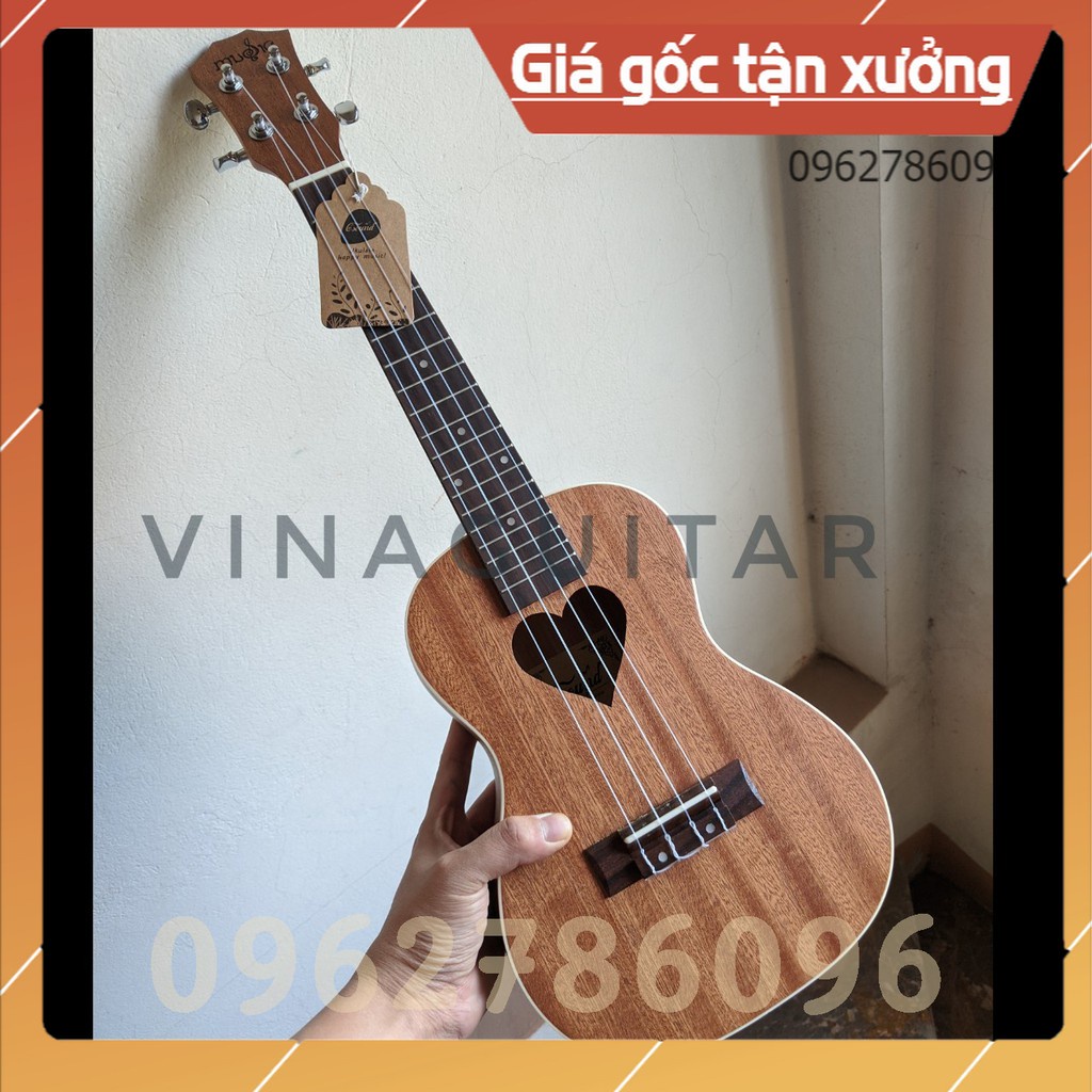 Đàn Ukulele Tenor Music MGT1 Hình Trái Tim -  NMH Music Phân Phối Chính Hãng